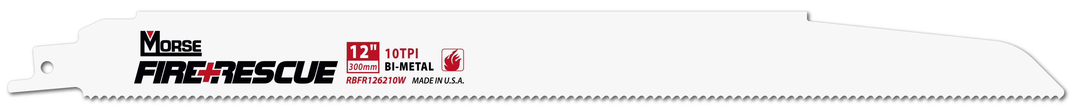 Morse Sierras de sable FIRE & RESCUE 12 x 7/8 062 10T