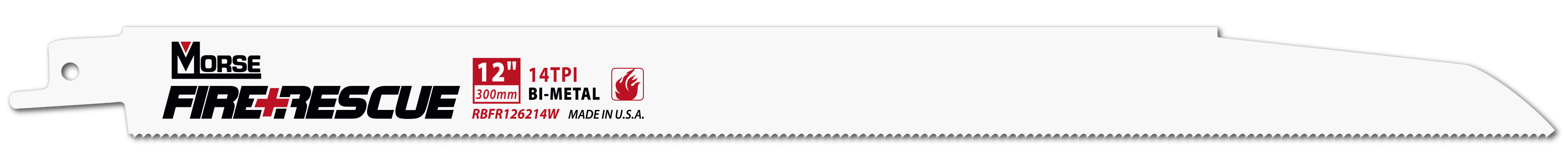 Morse Sierras de sable FIRE & RESCUE 12 x 7/8 062 14T