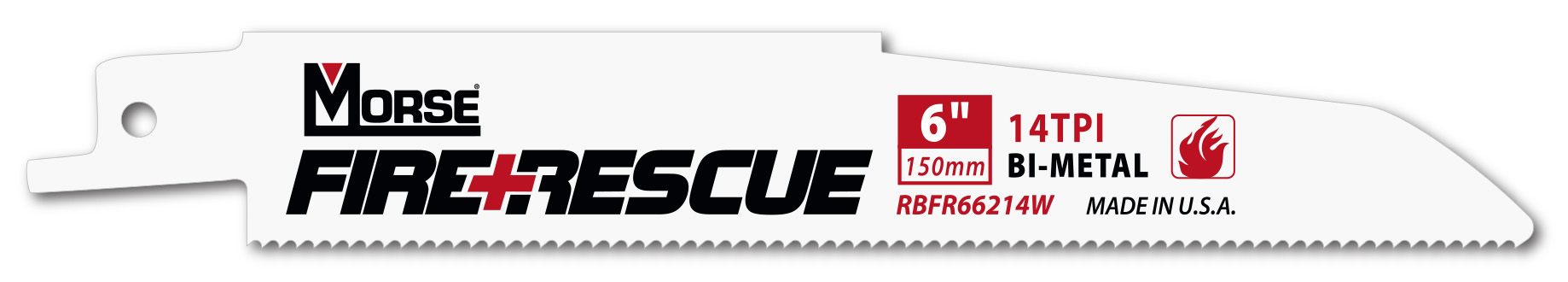 Morse Sierras de sable FIRE & RESCUE 6 x 7/8 062 14T