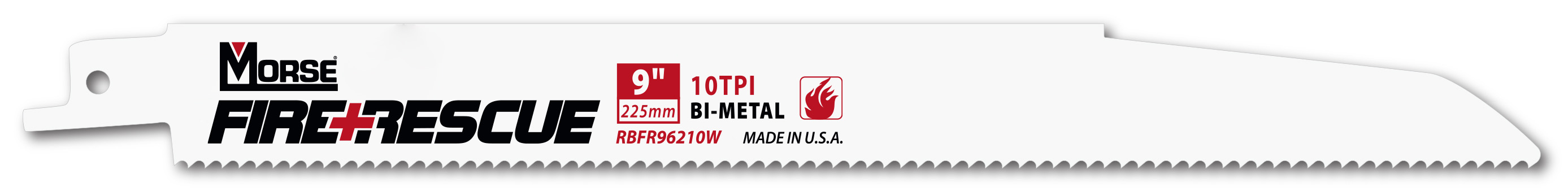Morse Sierras de sable FIRE & RESCUE 9 x 7/8 062 10T
