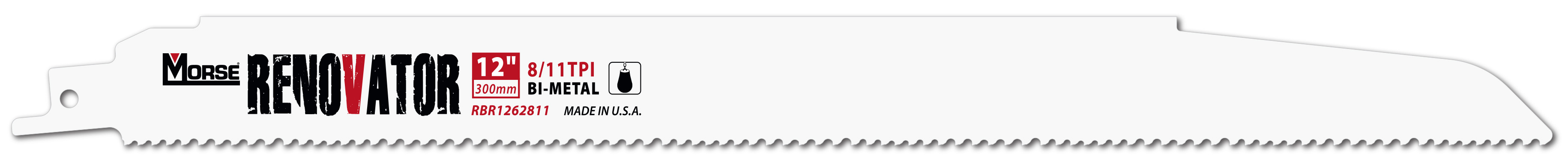 Morse Sierras de sable RENOVATOR 12 062 8/11T 3PK