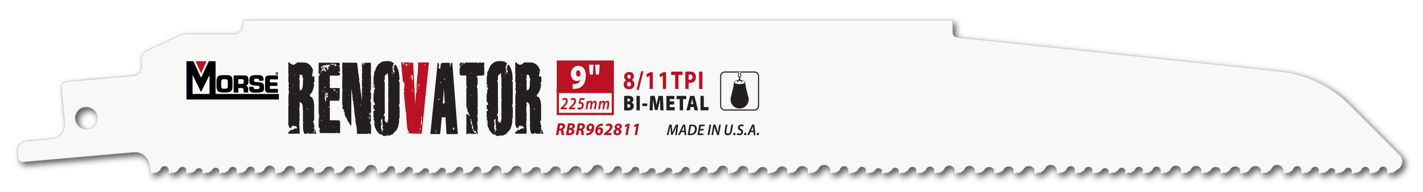 Morse Sierras de sable RENOVATOR 9 062 8/11T 3PK