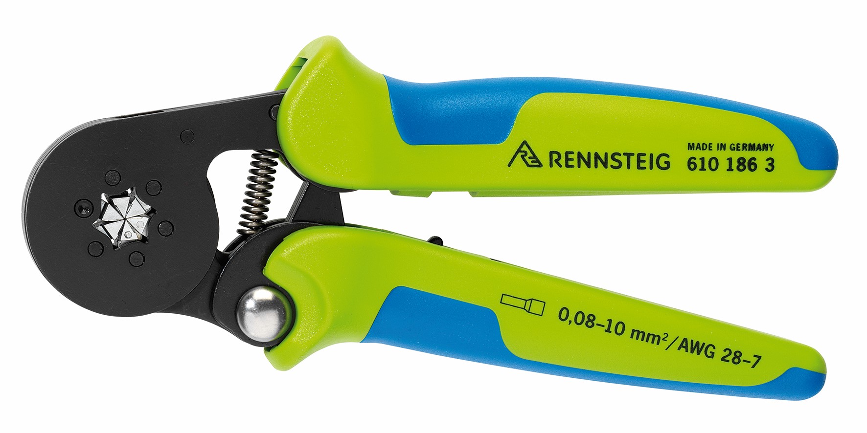 Rennsteig Crimpadora autoajustable para punteras huecas PEW8.1286