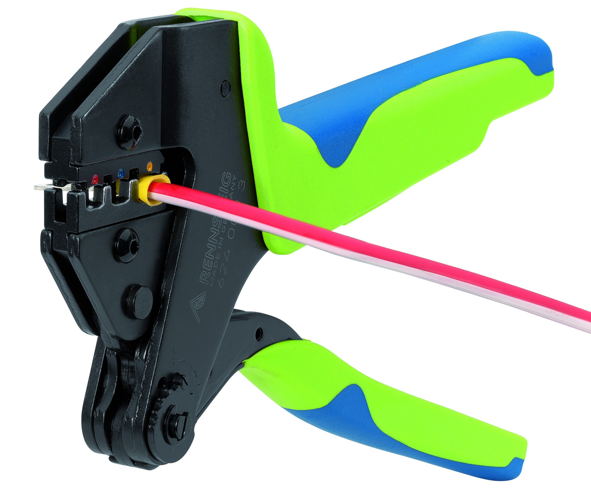 Rennsteig Crimpadora para mordazas intercambiables