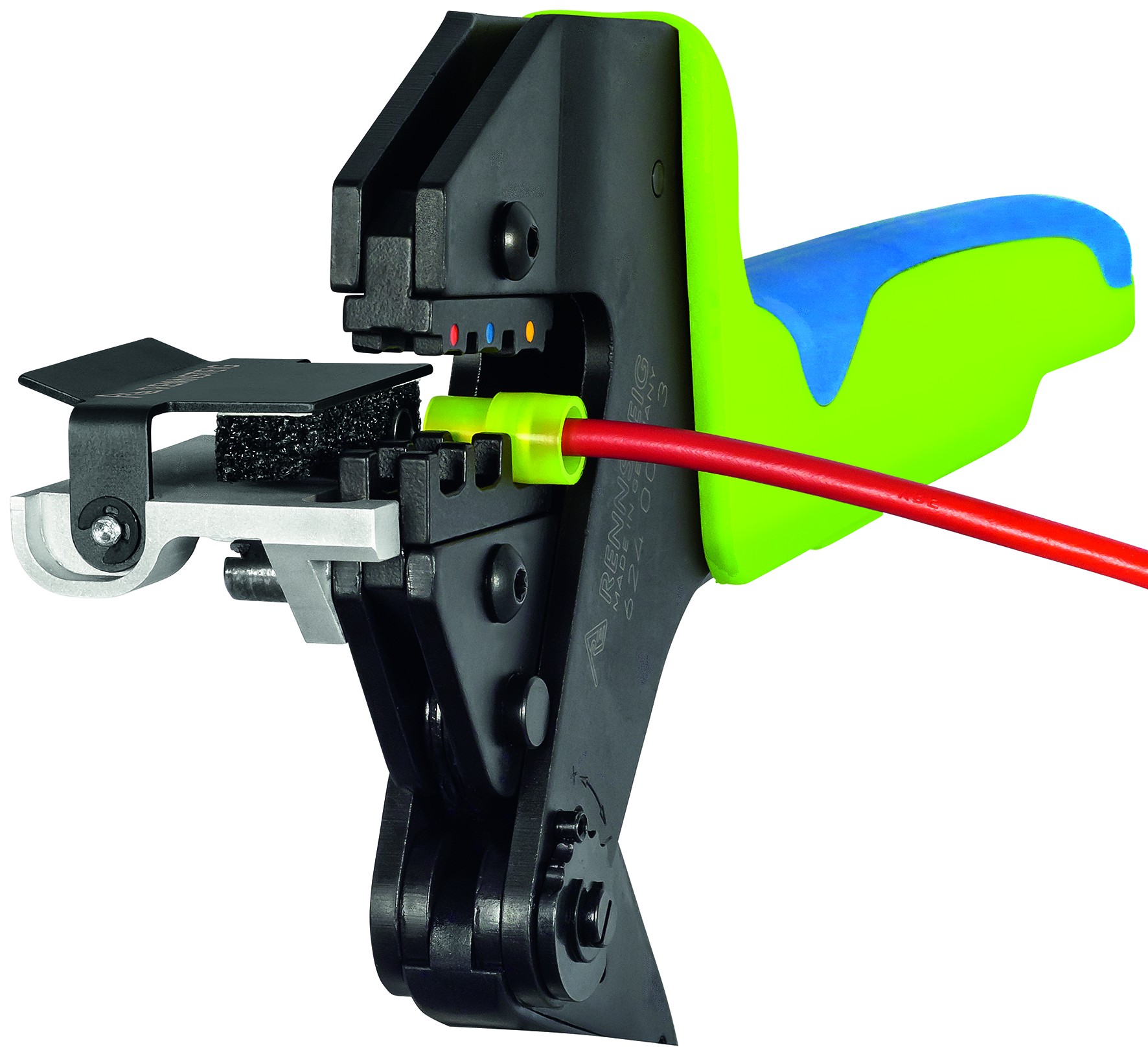 Rennsteig Crimpadora para mordazas intercambiables