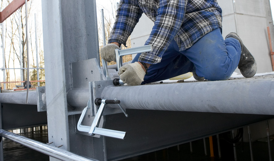 Bessey Tornillo de apriete de acero forjado de alta potencia SGM 250 mm