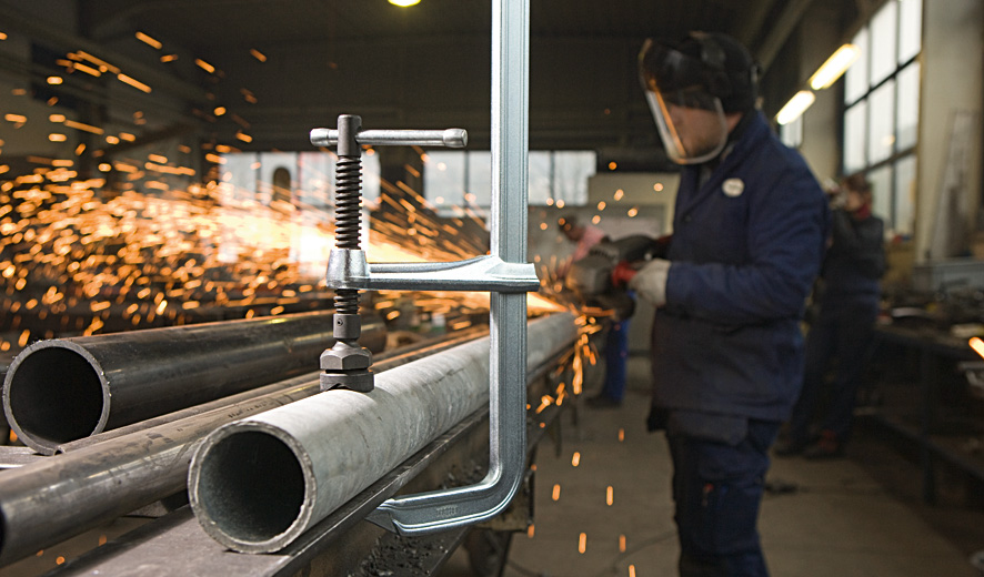 Bessey Tornillo de apriete de acero forjado de alta potencia SGM 250 mm