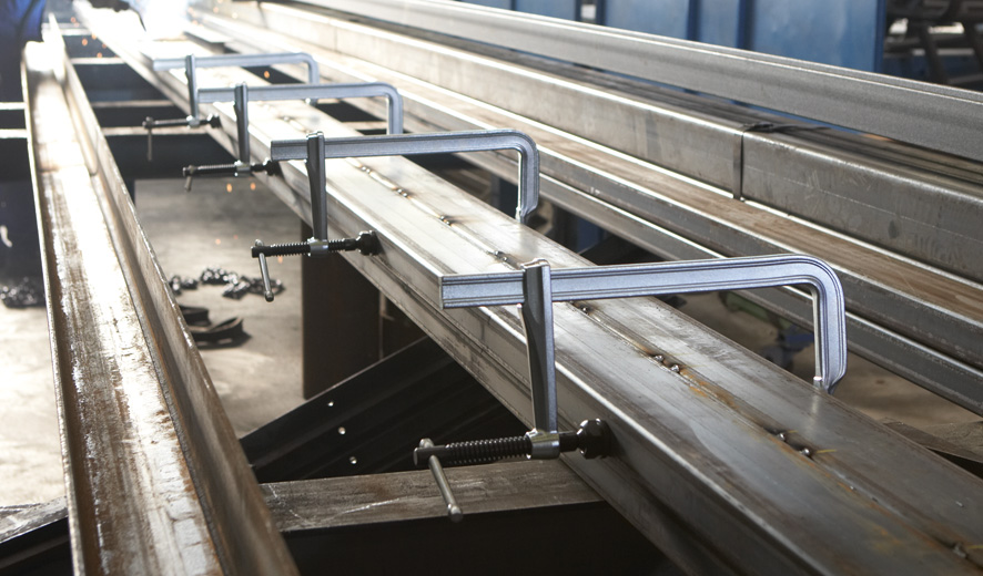 Bessey Tornillo de apriete de acero forjado de alta potencia SGM 250 mm