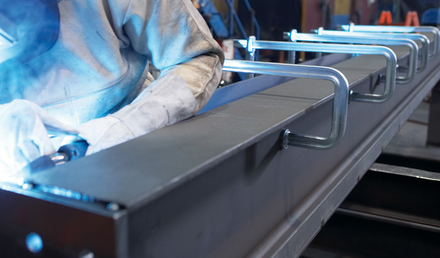 Bessey Tornillo de apriete de acero forjado en U SGU30-14-10