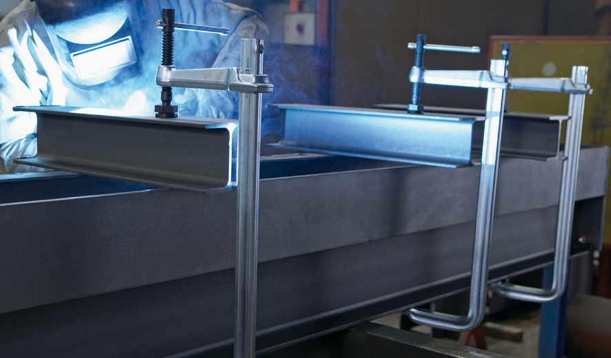 Bessey Tornillos de apriete de acero forjado de alta potencia STBM 300 mm