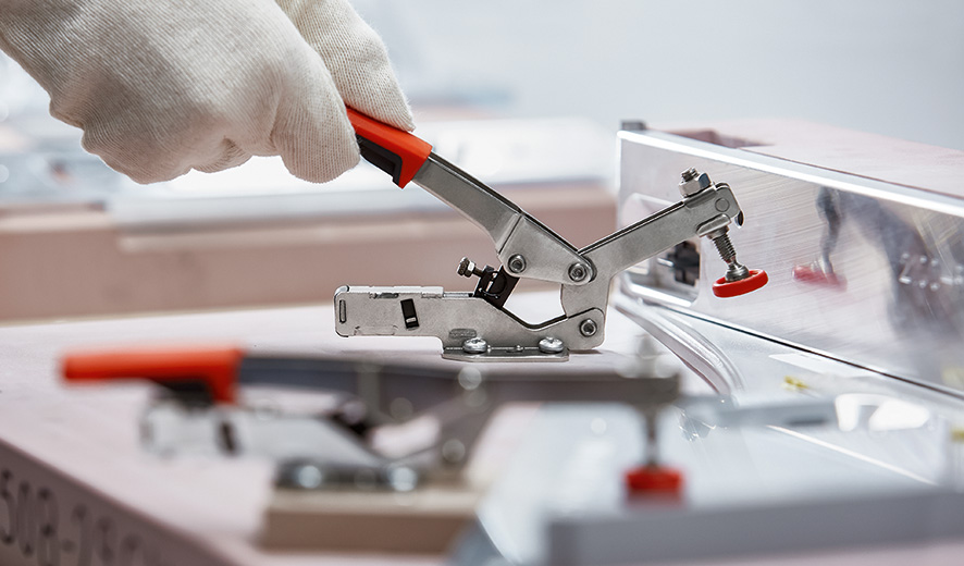 Bessey Bridas de amarre rápido Serie STC-HH 35 mm