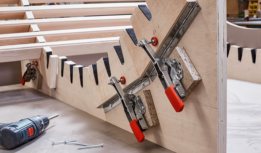 Bessey Bridas de amarre rápido Serie STC-HH 35 mm