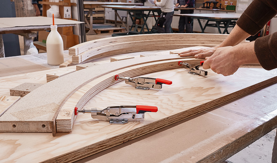 Bessey Bridas de amarre rápido Serie STC-IHH 25 mm