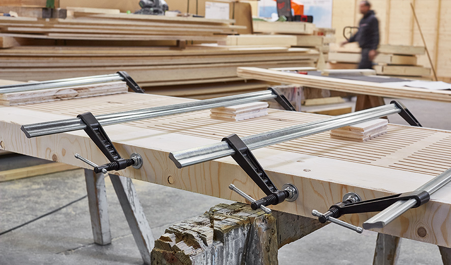 Bessey Tornillo de apriete con mordazas de fundición TGK-K 500 mm