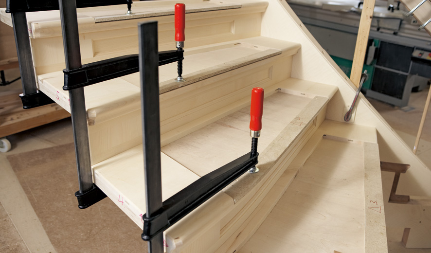 Bessey Tornillo de apriete de gran alcance con mordazas de fundición TGNT-K 300 mm