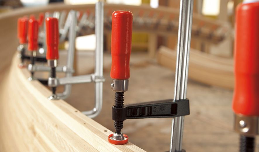 Bessey Tornillo de apriete con mordazas de fundición TG 100 mm