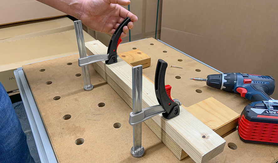 Bessey Mordaza para bancos y mesas de soldadura TW20-15-8-KLI