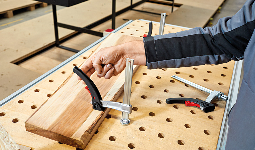 Bessey Mordaza para bancos y mesas de soldadura TW20-15-8-KLI