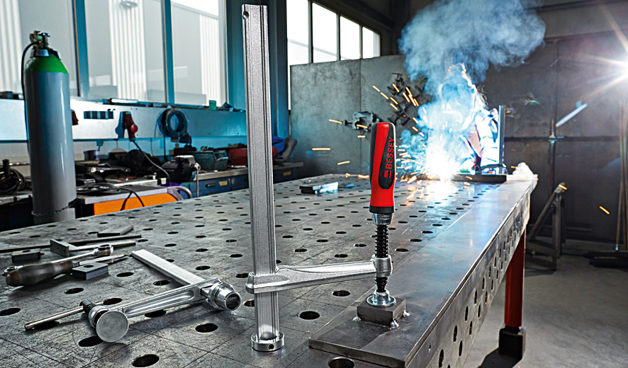 Bessey Mordaza para bancos y mesas de soldadura TW16-20-10-2K