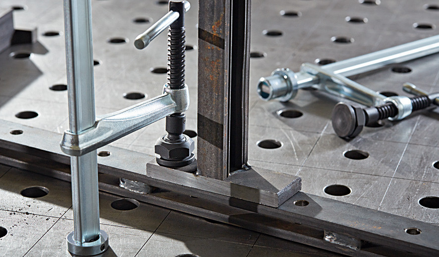 Bessey Mordaza para bancos y mesas de soldadura TWM28-30-12