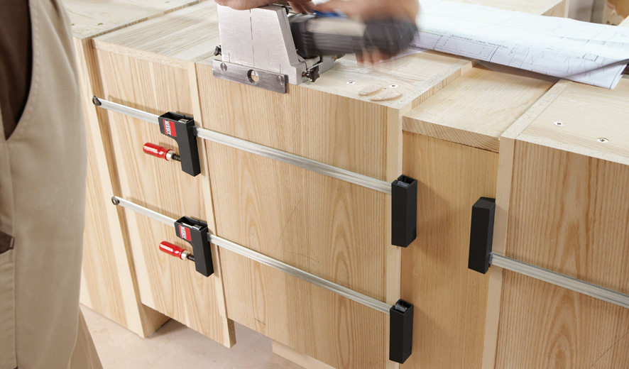 Bessey Tornillo de apriete UNIKLAMP 160 mm