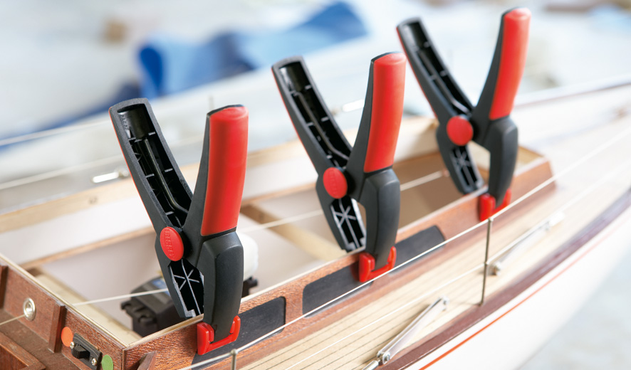 Bessey Pinza de resorte Clippix XC 20 mm