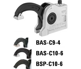 Bessey Mordaza compacta para máquinas Serie BAS-C