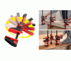 Bessey Tornillo de apriete monomanual con mango giratorio 360°