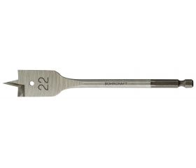 Bohrcraft Broca plana para madera mango hexagonal