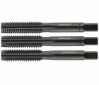 Bohrcraft Juego machos de roscar a mano Profi Plus M DIN 352 HSS-E VAP (3 uds.)