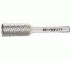 Bohrcraft Fresa rotativa metal duro forma B cilíndrica corte frontal