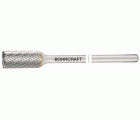 Bohrcraft Fresa rotativa larga metal duro forma B cilíndrica corte frontal