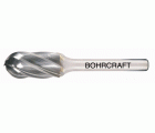 Bohrcraft Fresa rotativa metal duro Z-ALU forma C redonda