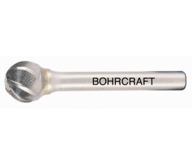 Bohrcraft Fresa rotativa metal duro Z-ALU forma D esférica