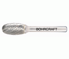 Bohrcraft Fresa rotativa metal duro forma E gota