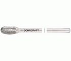 Bohrcraft Fresa rotativa larga metal duro forma E Gota