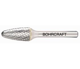 Bohrcraft Fresa rotativa metal duro forma F árbol
