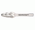 Bohrcraft Fresa rotativa metal duro Z-ALU forma F árbol
