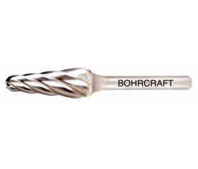 Bohrcraft Fresa rotativa metal duro Z-ALU forma L cónica redonda