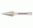 Bohrcraft Fresa rotativa metal duro forma M cónica en punto