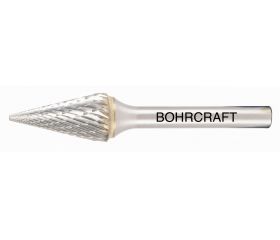 Bohrcraft Fresa rotativa metal duro forma M cónica en punto