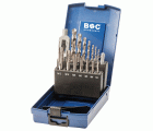 Bohrcraft Juego machos de roscar a máquina DIN 352 HSS-E EGB15-K Co