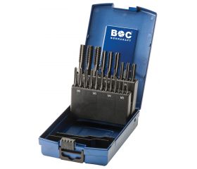 Bohrcraft Juego machos de roscar a mano vaporizados Profi Plus M GE 12-K