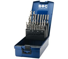 Bohrcraft Juego machos de roscar a mano M DIN 352 HSS-G rectificados