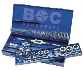 Bohrcraft Juego machos de roscar a mano GW20
