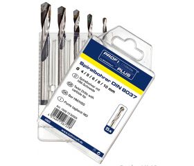 Bohrcraft Juego brocas rectificadas Profi Plus HSS-HM DIN 8037 punta metal duro