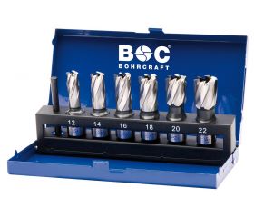 Bohrcraft Juego fresas huecas Profi Plus HSS-E Co 8