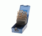 Bohrcraft Juego brocas rectificadas Profi Plus HSS-E Co5 DIN 338 tipo Ti Split Point KE 13 TI