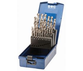 Bohrcraft Juego brocas rectificadas HSS-G DIN 338 tipo N KG 13