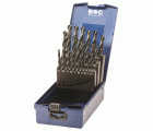 Bohrcraft Juego brocas laminadas HSS-R DIN 338 Tipo N KR13
